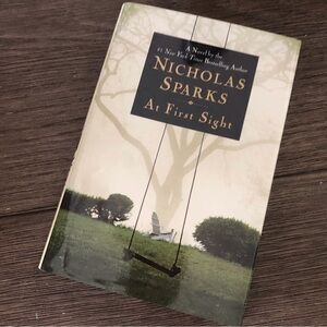At First Sight by: Nicholas Sparks hardback book